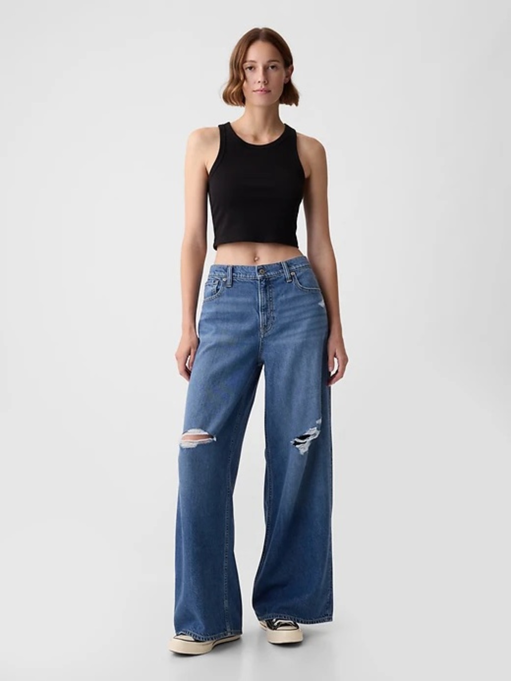 Mid Rise UltraSoft Baggy
Jeans | Gap